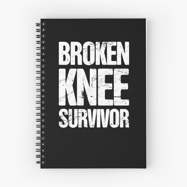 Item preview, Survivor - Get Well Gift Fractured Broken Knee Cap designed and sold by Jam Jar.