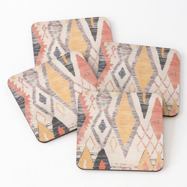Item preview, Moroccan Berber Rug Design No.34 - Multicolor, Ivory White designed and sold by Zoltan Ratko.