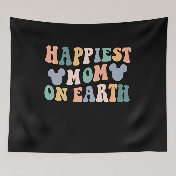 Item preview, Happiest Mom On Earth Shirt, Family Trip, Happiest Place designed and sold by Pitchou07.