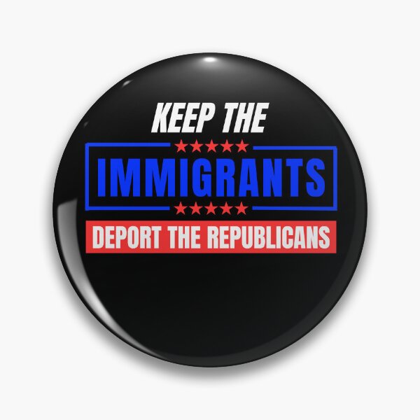 Item preview, Keep The Immigrants Deport The Republicans designed and sold by ANNINOART ⭐⭐⭐⭐⭐.