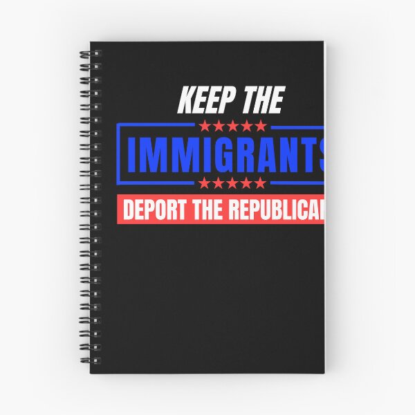 Item preview, Keep The Immigrants Deport The Republicans designed and sold by ANNINOART ⭐⭐⭐⭐⭐.