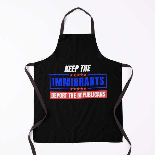 Item preview, Keep The Immigrants Deport The Republicans designed and sold by ANNINOART ⭐⭐⭐⭐⭐.