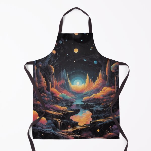 Item preview, Ethereal Celestial Valley: A Symphony of Planetary Harmony designed and sold by Vitalka-uk.