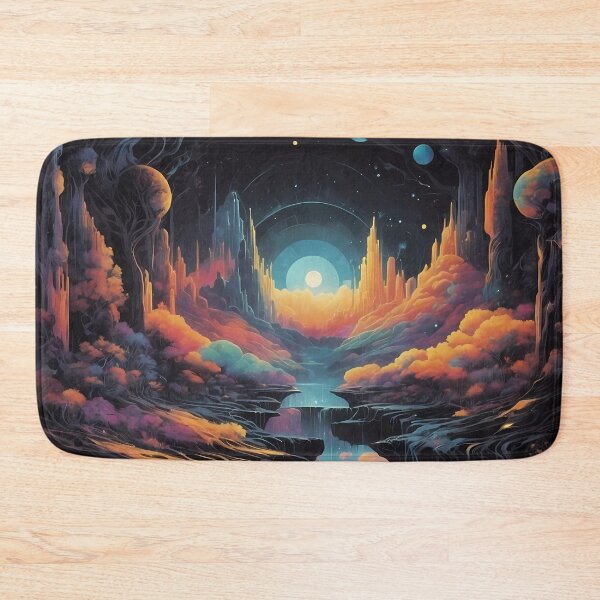 Item preview, Ethereal Celestial Valley: A Symphony of Planetary Harmony designed and sold by Vitalka-uk.