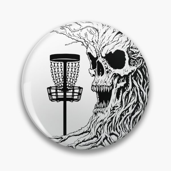 Item preview, Funny Disc Golf Player Stupid Guardian Trees Skull Forest designed and sold by GrandeDuc.