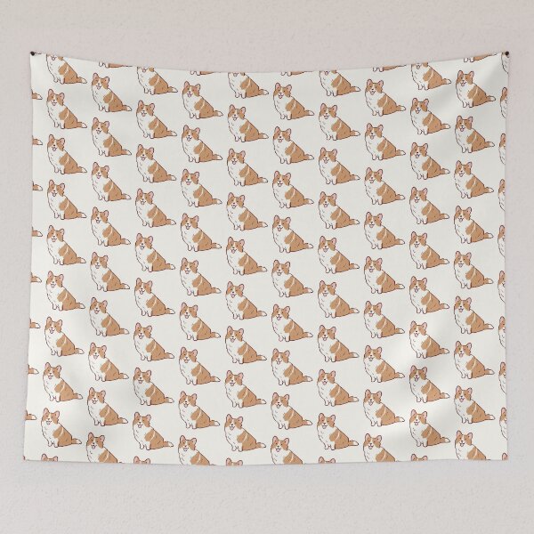 Item preview, Funny Corgi drawing  designed and sold by Mayarart.