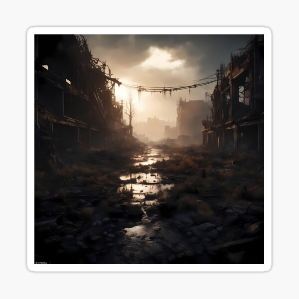 Artikel-Vorschau von Metro Exodus Landscape: Postapokalyptische Pracht #3, designt und verkauft von somethingcreative.