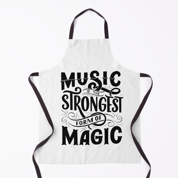 Item preview, Music Is The Strongest Form Of Magic On White background designed and sold by TikTok-Singers.