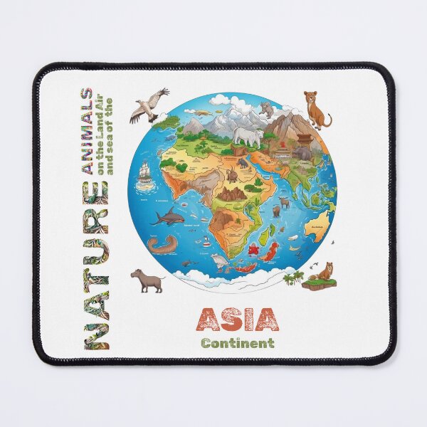 Item preview, Nature Animals of Asia Continent designed and sold by RATHERGOODMEDIA.