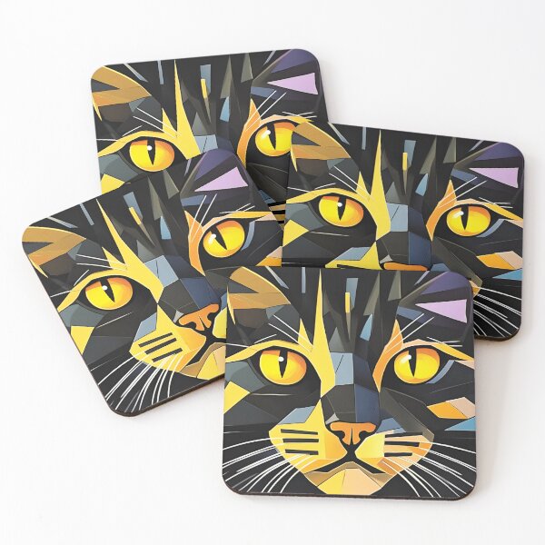 Item preview, Beautiful Cat , Cubist Hyperreal Style designed and sold by PC-artist.