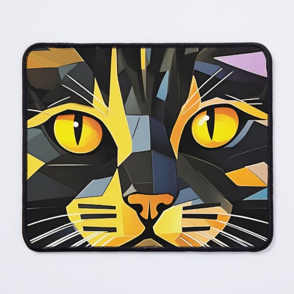 Item preview, Beautiful Cat , Cubist Hyperreal Style designed and sold by PC-artist.