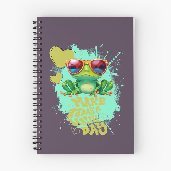 Item preview, Cool frog makes your day a happy day designed and sold by Ecmoprints.