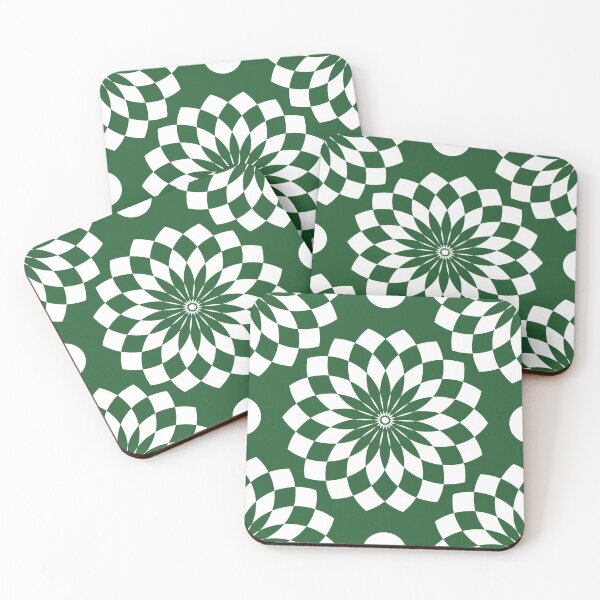 Item preview, Dark Emerald Boho Pattern designed and sold by larahurley.
