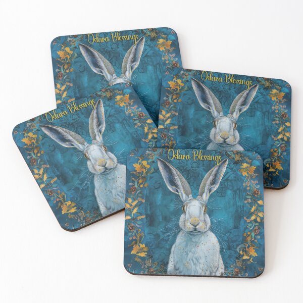 Item preview, Ostara Blessings Greeting Card designed and sold by thewandswant.