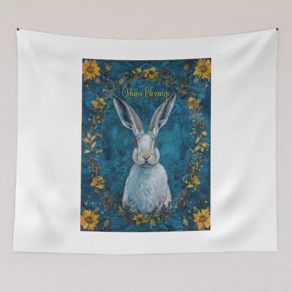 Item preview, Ostara Blessings Greeting Card designed and sold by thewandswant.
