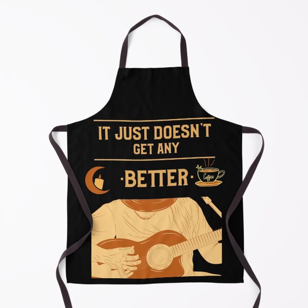 Item preview, Coffee Guitar Player designed and sold by TrilbyTeeShop.