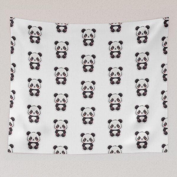 Item preview, Sticker panda vibes designed and sold by LittleBabyStyle.