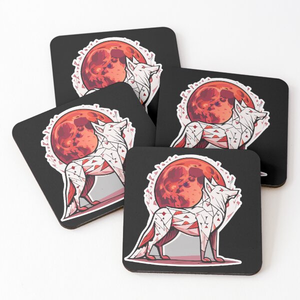Item preview, Wolf - Blood Moon Cycle designed and sold by QALYX DESIGN.