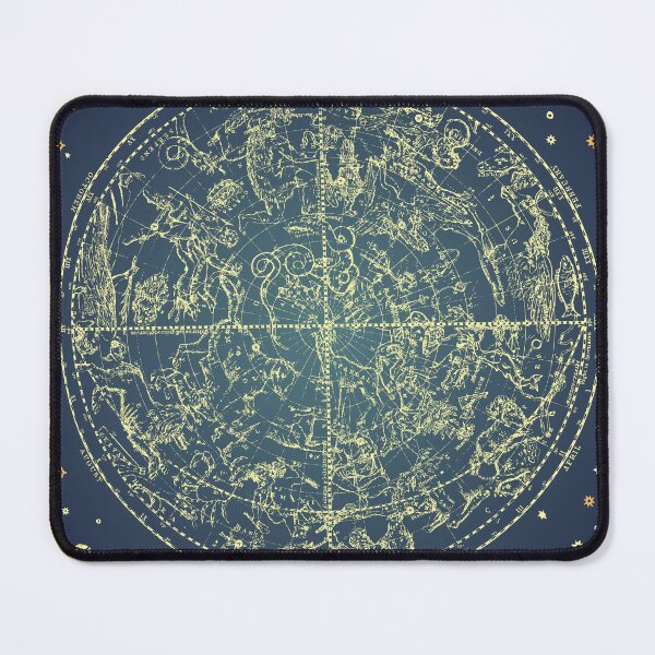 Item preview, Vintage zodiac Stars - Blue and green designed and sold by DreamersPlan.