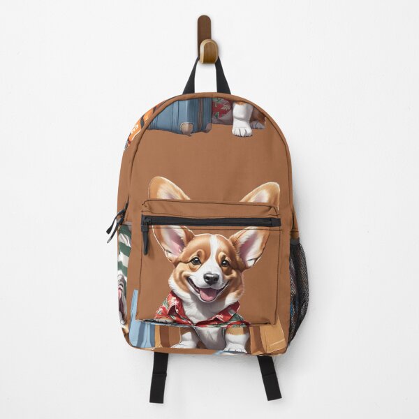 Item preview, Pembroke Welsh Corgi cute puppy dog travel Sticker Pack designed and sold by Keffy.