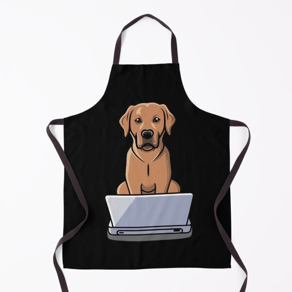 Item preview, Labrador Retriever with laptop designed and sold by Blemenowo.