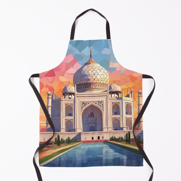 Item preview, White Marble Dream Unfold the Taj designed and sold by purrfect pattern.