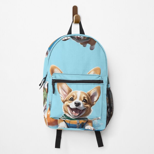 Item preview, Pembroke Welsh Corgi cute puppy dog travel Sticker Pack 2 designed and sold by Keffy.