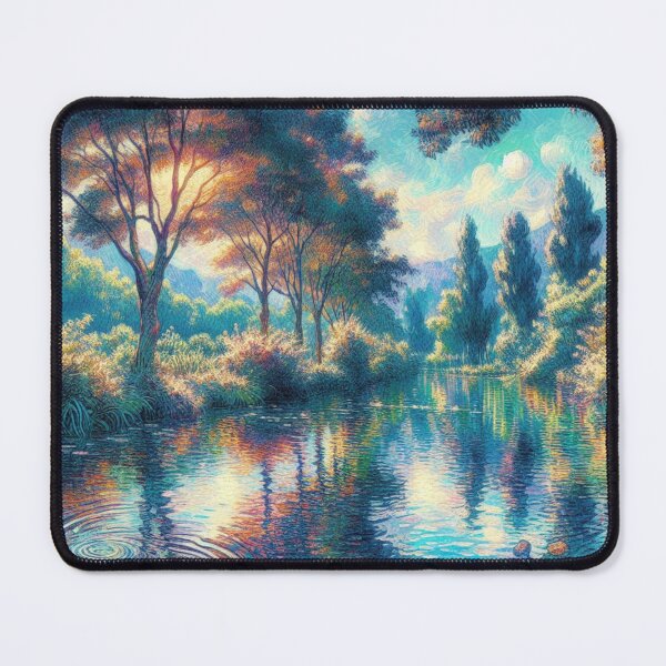 Item preview, serene scene of greenary designed and sold by Mudikeys.