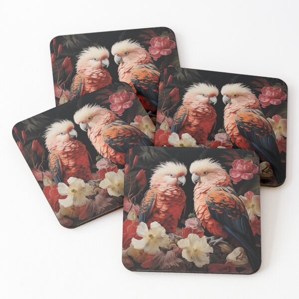 Item preview,  australian birds flowers  designed and sold by Krasnovaovaova.