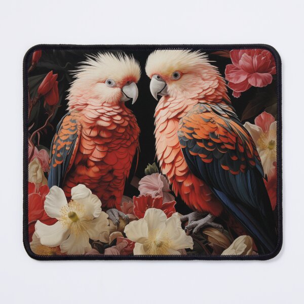 Item preview,  australian birds flowers  designed and sold by Krasnovaovaova.