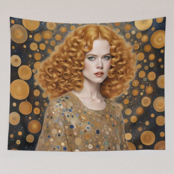 Item preview, Nicole Kidman Klimt style  designed and sold by Joanne Walsh.