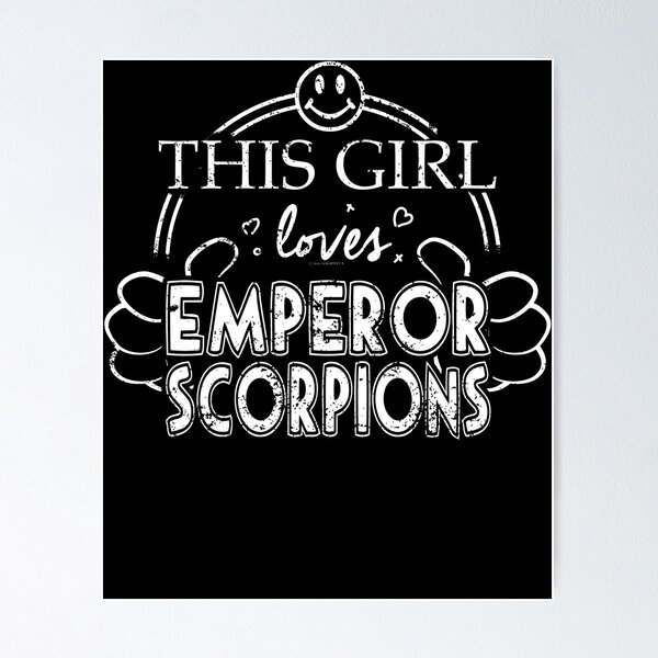 Item preview, Girl Loves Emperor Scorpion Pet Scorpion Shirt designed and sold by shoppzee.