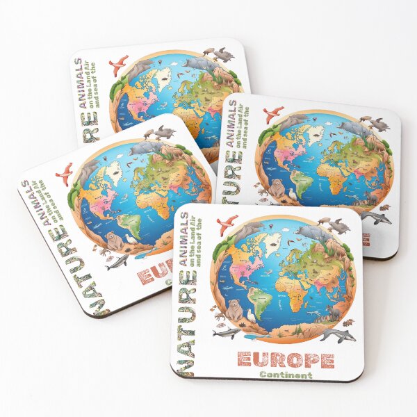 Item preview, Nature Animals of Europe Continent designed and sold by RATHERGOODMEDIA.