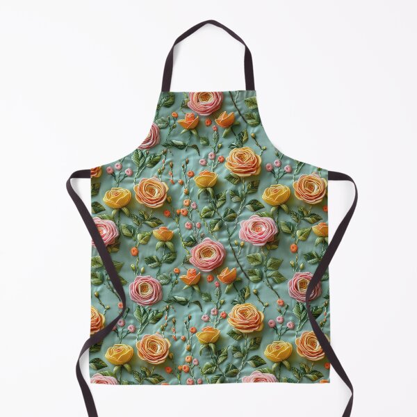 Item preview, Pink and yellow roses | Flower embroidery pattern | Floral pattern for women | All over flower pattern 1 designed and sold by Yaremchuk.