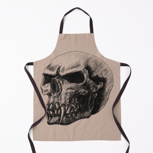 Item preview, Vampire skull sketch designed and sold by Szkicerka.