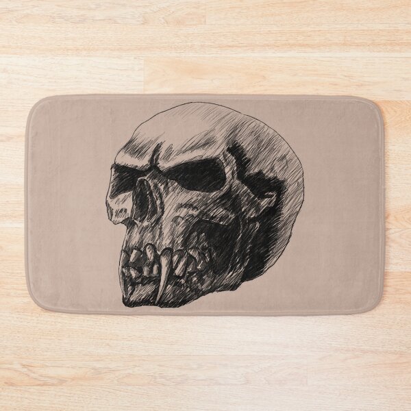 Item preview, Vampire skull sketch designed and sold by Szkicerka.