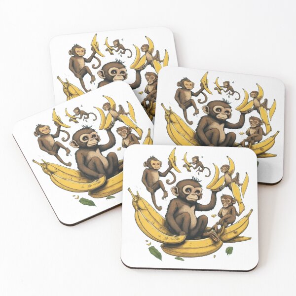 Item preview,  Go Bananas! Monkey Party on Your Tee designed and sold by artistmagicshop.