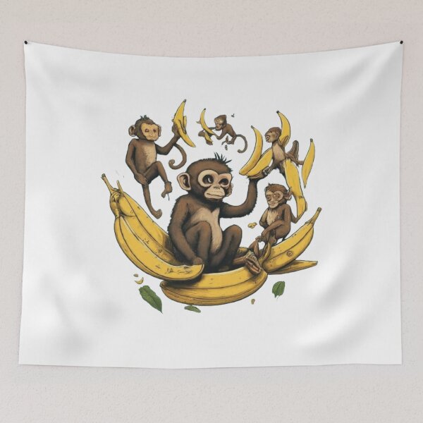 Item preview,  Go Bananas! Monkey Party on Your Tee designed and sold by artistmagicshop.