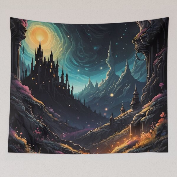 Item preview, Mystical Path to the Cosmic Cathedral designed and sold by Vitalka-uk.
