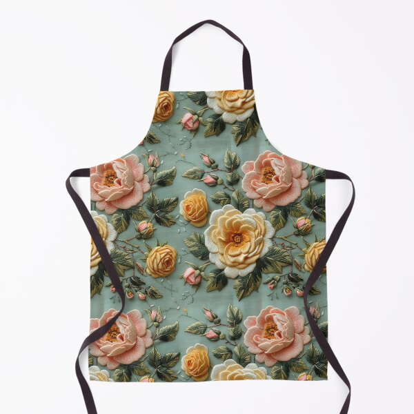 Item preview, Pink and yellow roses | Flower embroidery pattern | Floral pattern for women | All over flower pattern 2 designed and sold by Yaremchuk.