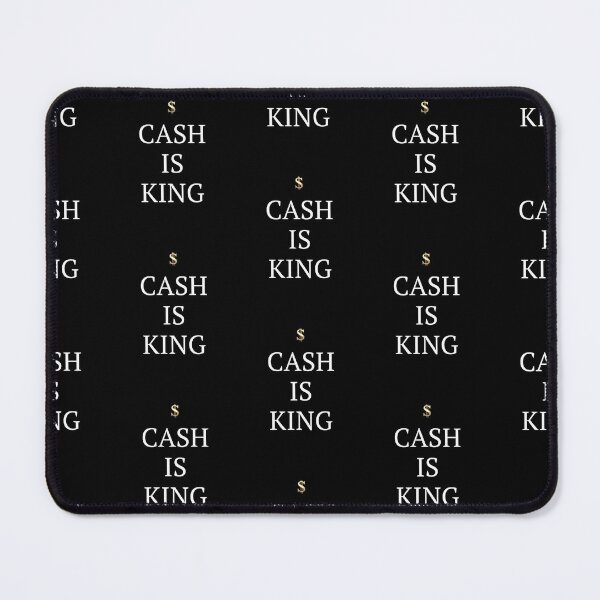 Item preview, Funny cash is king quote designed and sold by Merchattack.