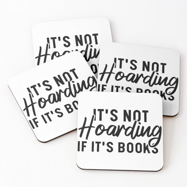 Item preview, It's Not Hoarding If It's Books designed and sold by Blonc-ou.