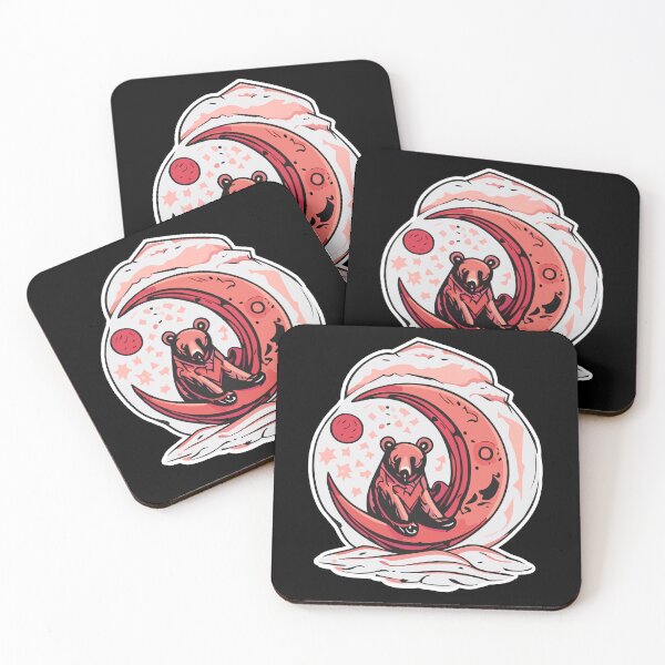 Item preview, Bear - Blood Moon Cycle designed and sold by QALYX DESIGN.
