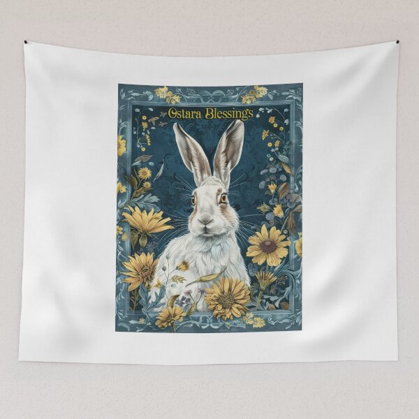 Item preview, Ostara Blessings Greeting Card designed and sold by thewandswant.
