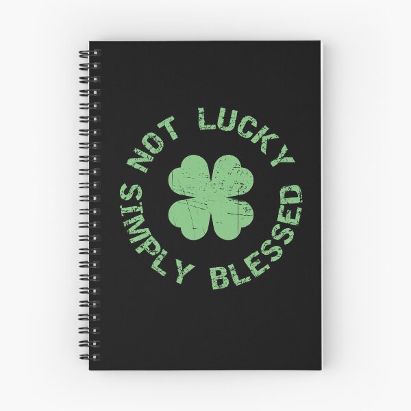 Item preview, Not Lucky Simply Blessed St. Patrick's Day Shirt designed and sold by predoks.