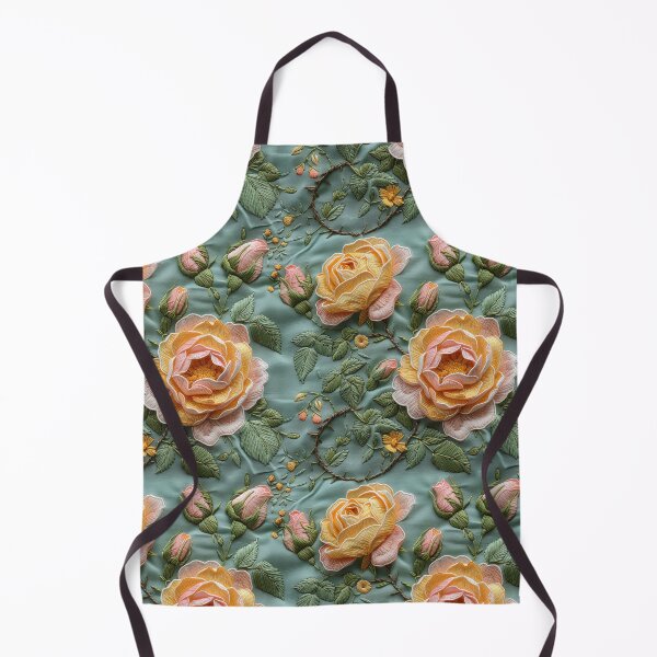 Item preview, Pink and yellow roses | Flower embroidery pattern | Floral pattern for women | All over flower pattern 3 designed and sold by Yaremchuk.