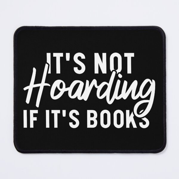 Item preview, It's Not Hoarding If It's Books designed and sold by Blonc-ou.
