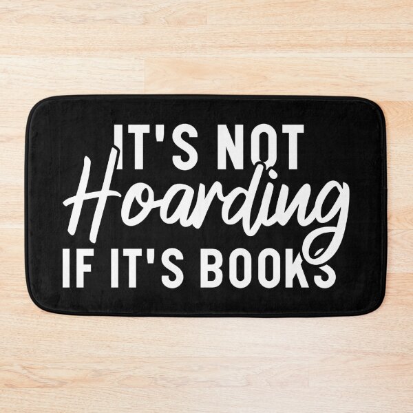 Item preview, It's Not Hoarding If It's Books designed and sold by Blonc-ou.