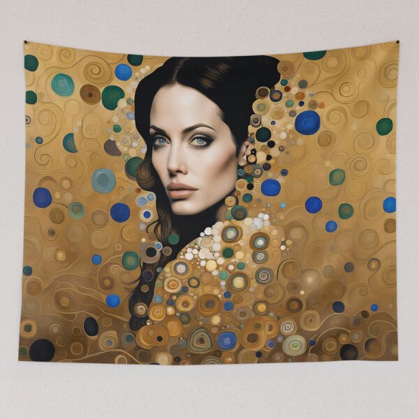 Item preview, Angelina Jolie Klimt style  designed and sold by Joanne Walsh.