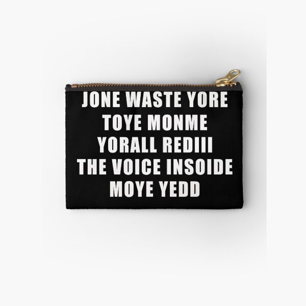 Item preview, Jone Waste Yore Toye Monme Yorall Rediii The Voice, Cool for everyone designed and sold by FARESS-GENTLE.